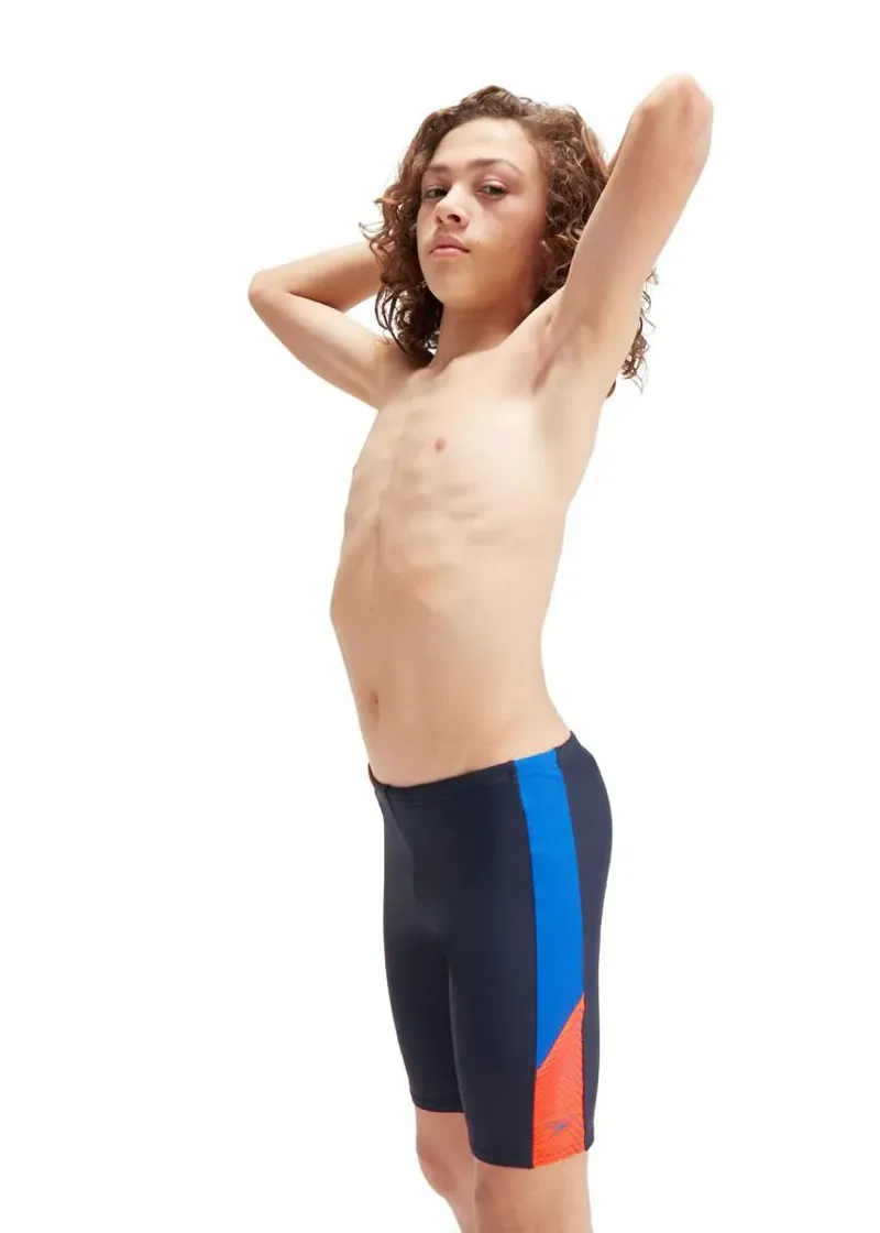 Speedo Boys Dive Jammer Volcanic Orange/True Cobalt-1